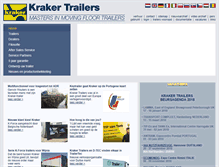 Tablet Screenshot of krakertrailers.eu